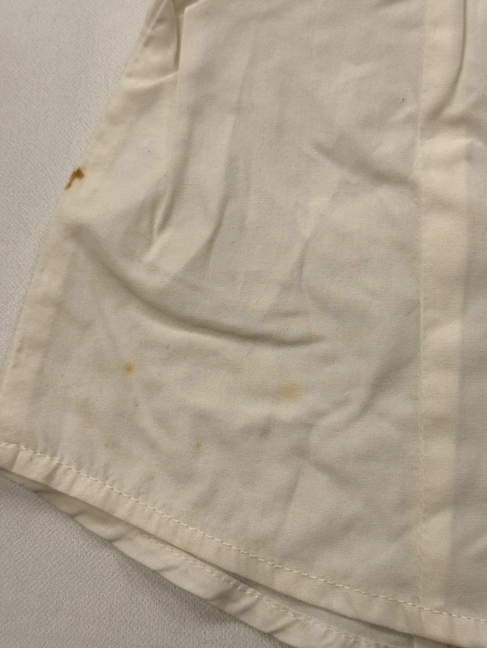 Gap Kids Button-Up Cream Classic Vintage Preppy Shirt - Boys M